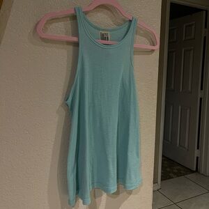 Free People Aqua Tank Top